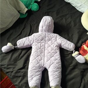 Quilted Lavender Kids One Piece